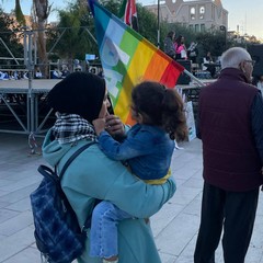 manifestazione per gaza a san ferdinando