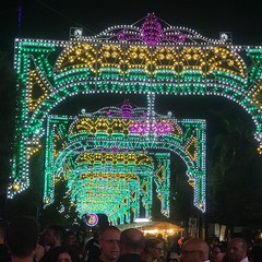 Accensione delle luminarie: al via la festa patronale