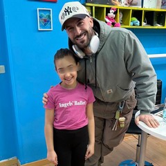 L'ex ballerino di Amici Andreas Muller fa capolino a San Ferdinando di Puglia