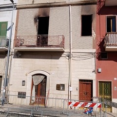 Incendio palazzina San Ferdinando di Puglia