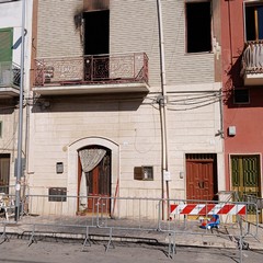 Incendio palazzina San Ferdinando di Puglia