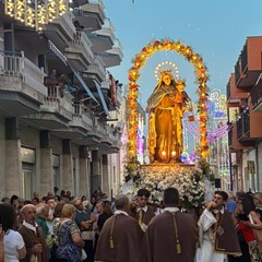 A San Ferdinando di Puglia la processione della Madonna del Carmelo