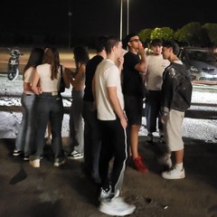 Notte prima degli esami per gli studenti e le studentesse dell'istituto Dell'Aquila-Staffa