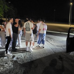 Notte prima degli esami per gli studenti e le studentesse dell'istituto Dell'Aquila-Staffa