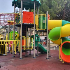 nuovo parco giochi villa comunale San Ferdinando
