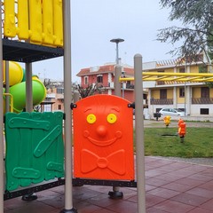 nuovo parco giochi villa comunale San Ferdinando