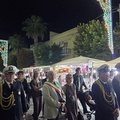 Termina la festa patronale tra processione e fuochi pirotecnici