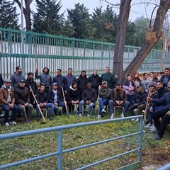 A San Ferdinando il ricordo di Gino Strada con l’inaugurazione dell’orto didattico e la piantumazione di un ulivo