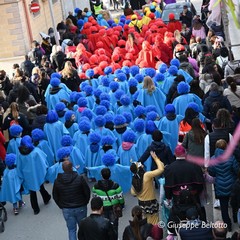 Parata finale Carnevale Ofantino alla Sanferdinandese