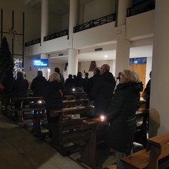 'Rorate': lampade accese al Sacro Cuore di Gesù