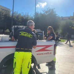 A San Ferdinando VSF3 in Piazza per la Settimana della Protezione Civile