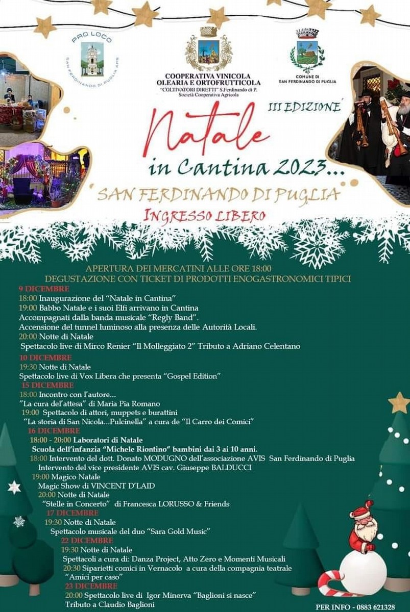 Natale in cantina