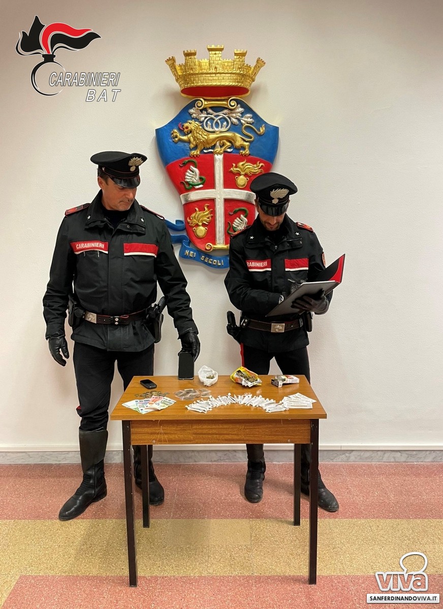 Spaccio in piazza Trieste, i Carabinieri arrestano un 19enne