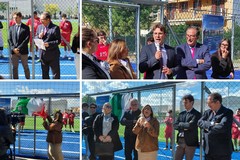 A San Ferdinando l'inaugurazione del nuovo campo sportivo in onore di Sergio Cosmai