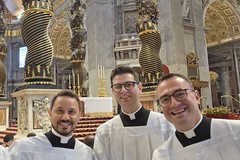 San Ferdinando presente nel giorno dell’elezione di Papa Leone XIV: presenti don Ruggiero e don Paolo