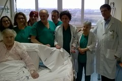 105 anni e un femore operato, nonna Maria in piena salute