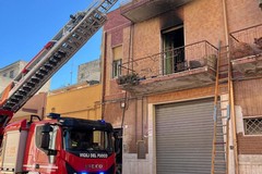 Incendio in un'abitazione a San Ferdinando di Puglia