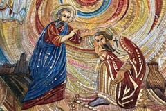 Il "Mosaico Timoteano", opera dell'artista Michele Todisco