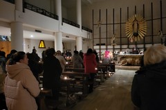 'Rorate': lampade accese al Sacro Cuore di Gesù