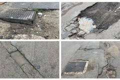 Strade colabrodo a San Ferdinando: l'ira dei residenti per le voragini - FOTO