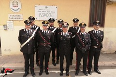 Visita del Generale Del Monaco alla Stazione Carabinieri di San Ferdinando di Puglia