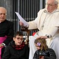 Nuovo incontro tra il piccolo Paolo e papa Francesco