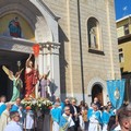 A San Ferdinando di Puglia la processione di Gesù Risorto invade le strade con canti di gioia - FOTO