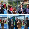 A San Ferdinando l'inaugurazione del nuovo campo sportivo in onore di Sergio Cosmai