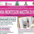  "Processo Educativo Montessori 0-3 ", ciclo di seminari a San Ferdinando di Puglia