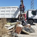 Primo intervento di rimozione degli abbandoni nelle periferie di San Ferdinando