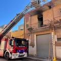 Incendio in un'abitazione a San Ferdinando di Puglia