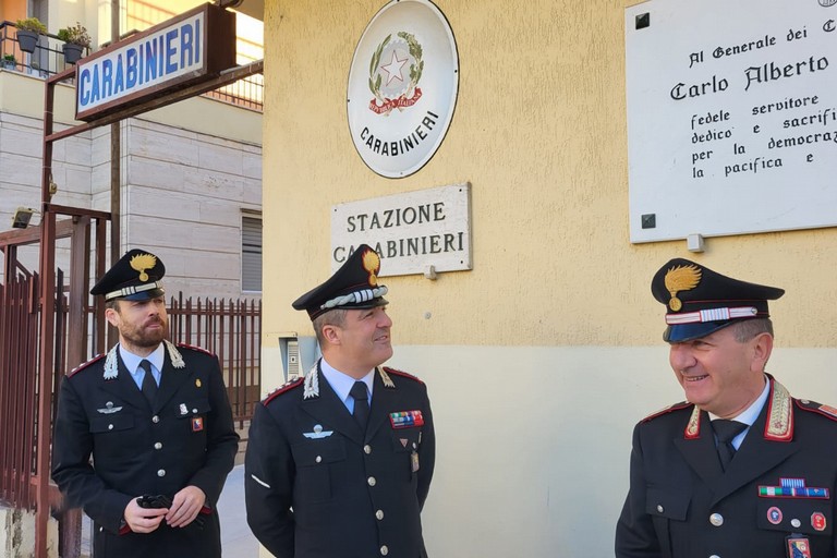 A San Ferdinando riapre al pubblico la Stazione dei Carabinieri. <span>Foto Anna Verzicco</span>