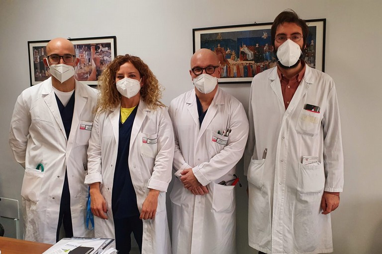 Equipe di neurologia dell'ospedale di Barletta