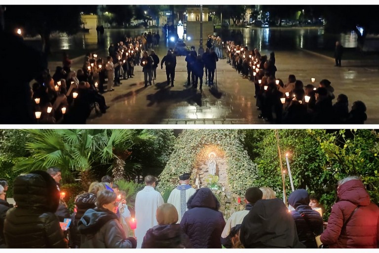 A San Ferdinando i festeggiamenti in onore alla Madonna di Lourdes. <span>Foto Anna Verzicco</span>