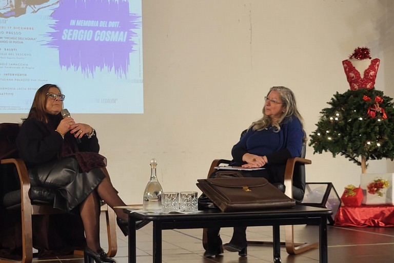 A San Ferdinando si ricorda il dott. Sergio Cosmai: vittima biacegliese dell' ndrangheta. <span>Foto Anna Verzicco</span>