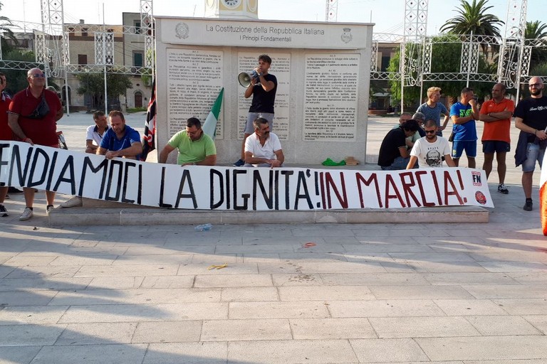 Protesta di Forza Nuova