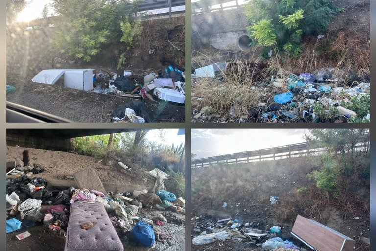 A San Ferdinando controlli serrati sui rifiuti abbandonati. <span>Foto Pagina fb Michele Lamacchia </span>