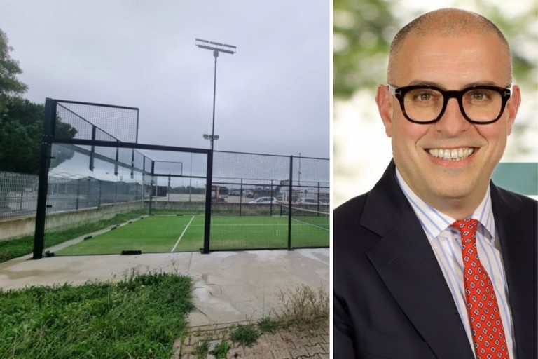 Campo di padel, la nota di Lopizzo