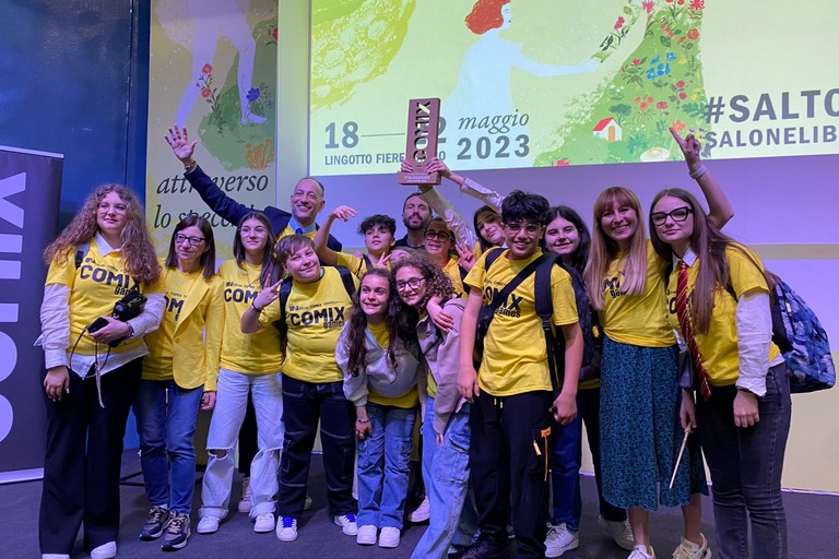 Studenti di San Ferdinando di Puglia vincitori del concorso Comixgames