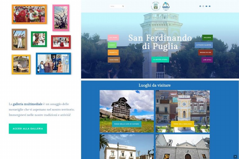 Sito web Pro Loco San Ferdinando di Puglia